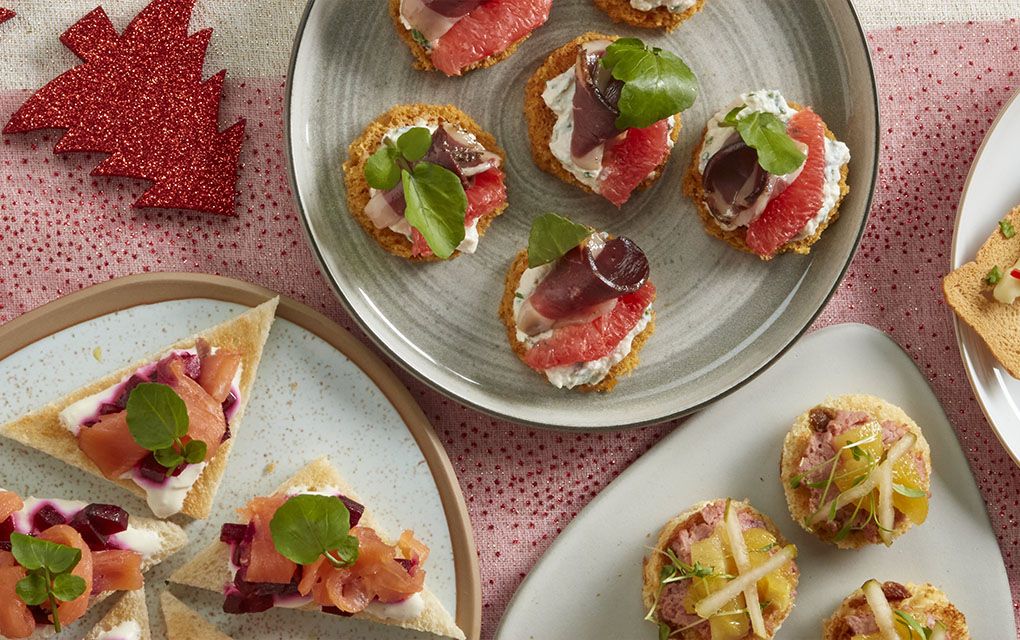 Recepten voor kerst aperitiefhapjes Colruyt Lekker Koken